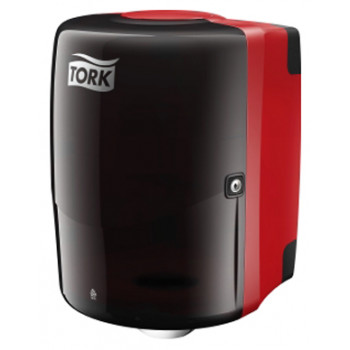 Диспенсер для протирочных материалов Tork Performance Макси 653008 W2 красный