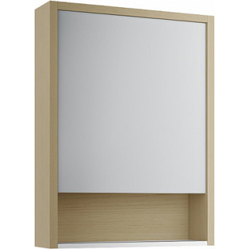 Зеркало-шкаф Edelform Unica 60 белый глянец, дуб гальяно