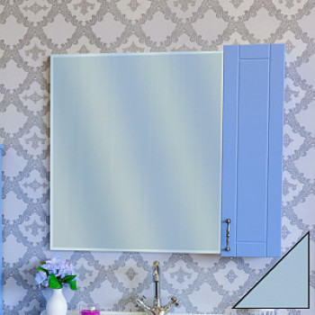 Зеркало-шкаф Sanflor Глория 85 R, серый