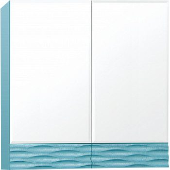 Зеркало-шкаф Style Line Ассоль 70 Люкс, аквамарин
