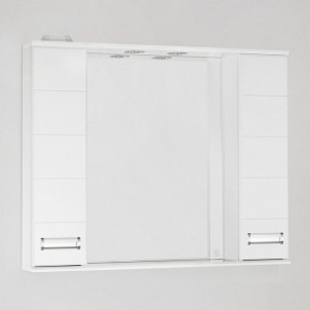 Зеркало-шкаф Style Line Ирис 100/С белый